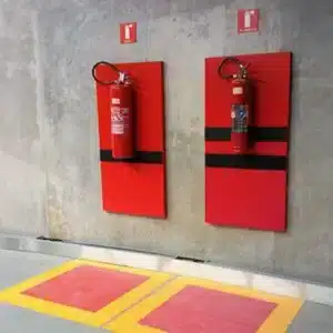 Demarcação de extintor no chão: como padronizar e aplicar
