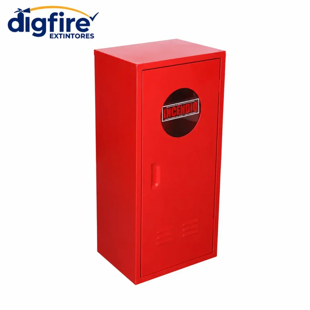 Abrigo Extintor Sobrepor 85x40x30cm para proteção e identificação de extintor de incêndio
