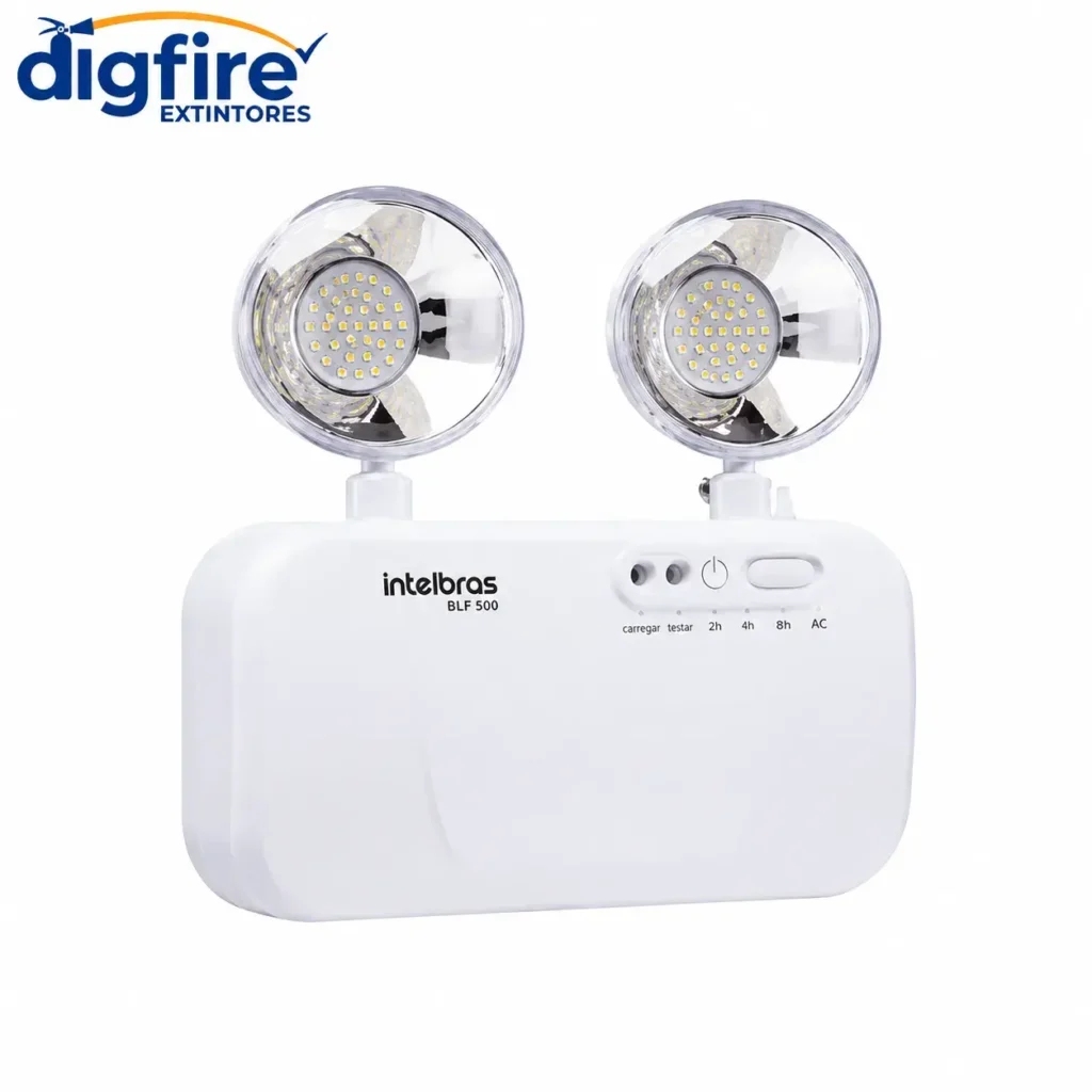 Bloco de Luz de Emergência LED Intelbras 1200 Lumens