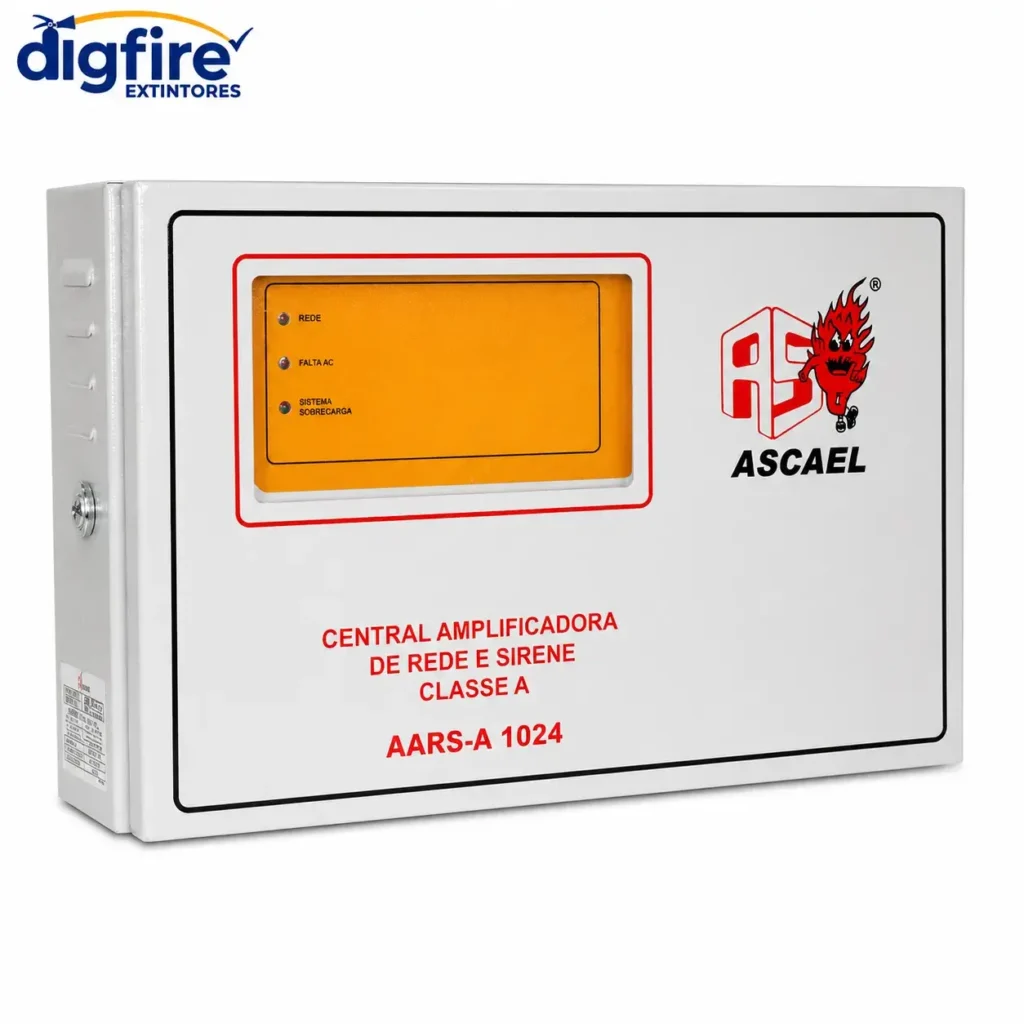 Central Amplificadora Rede AARS 1024 Ascael