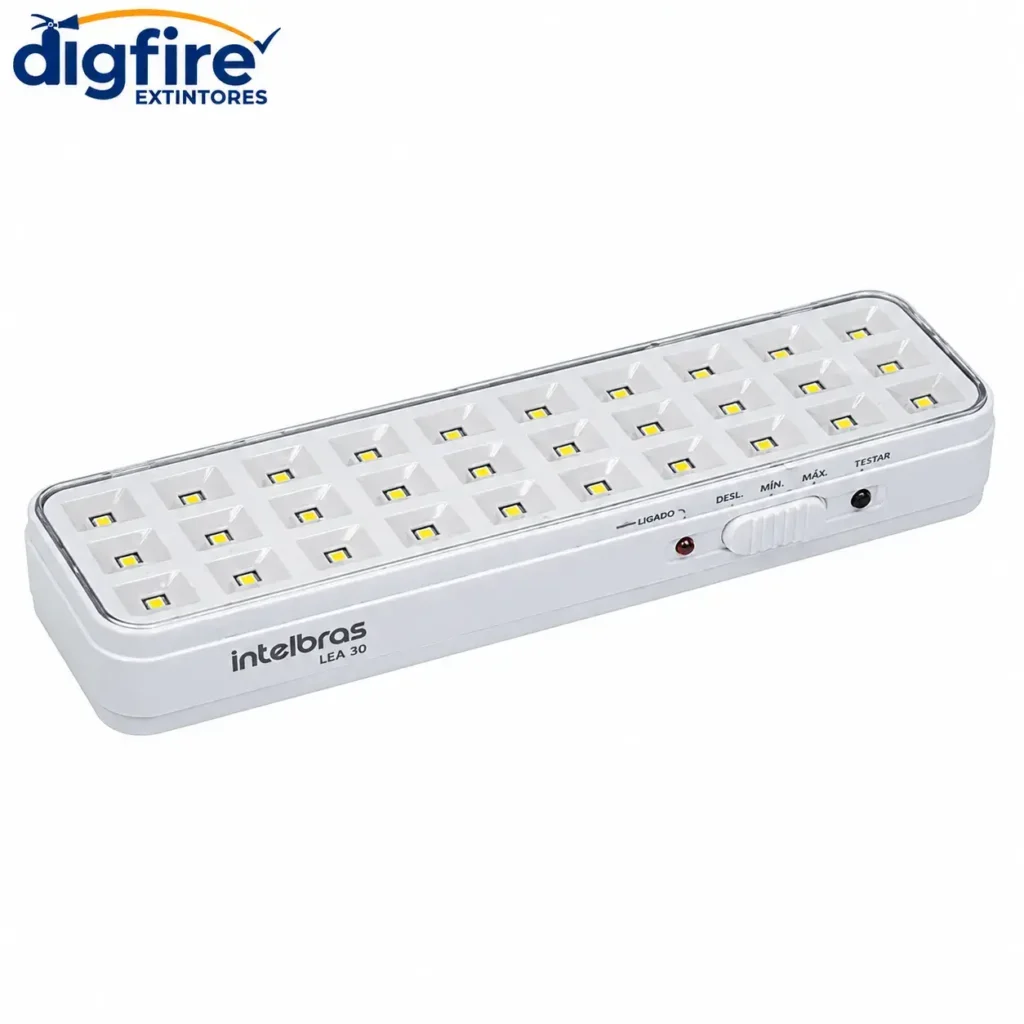 Luminária de Emergência Intelbras 30 LEDs LDE 30L