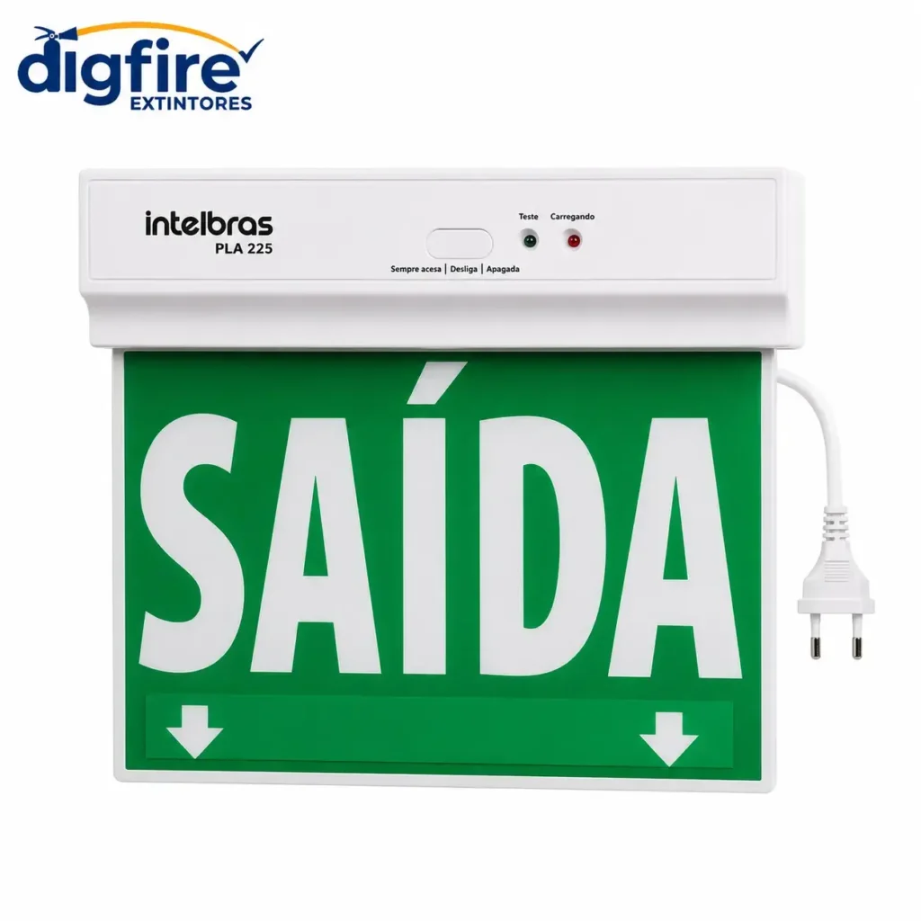 Placa de Sinalização Sempre Acesa PSA 225 Intelbras