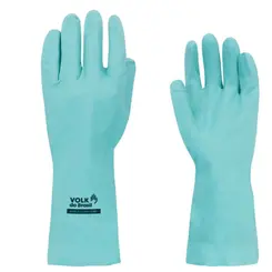 Luva Nitrilica Verde Volk Ca 40570