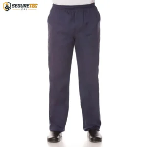 Calça Brim Pesado Azul Marinho Uniforme Profissional Singular Vest