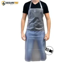 Avental Vinil Transparente 120x065 com Tiras Soldadas EGS CA 44656
