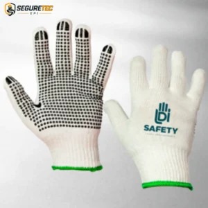 Luva Tricotada com Pigmento na Palma LDI Safety CA 42426