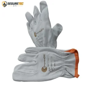 Luva Vaqueta modelo Petroleira CA 36997 Singular EPI com 10 pares
