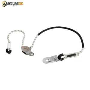 Talabarte de posicionamento em corda de poliamida de 13 mm e 1,8mts