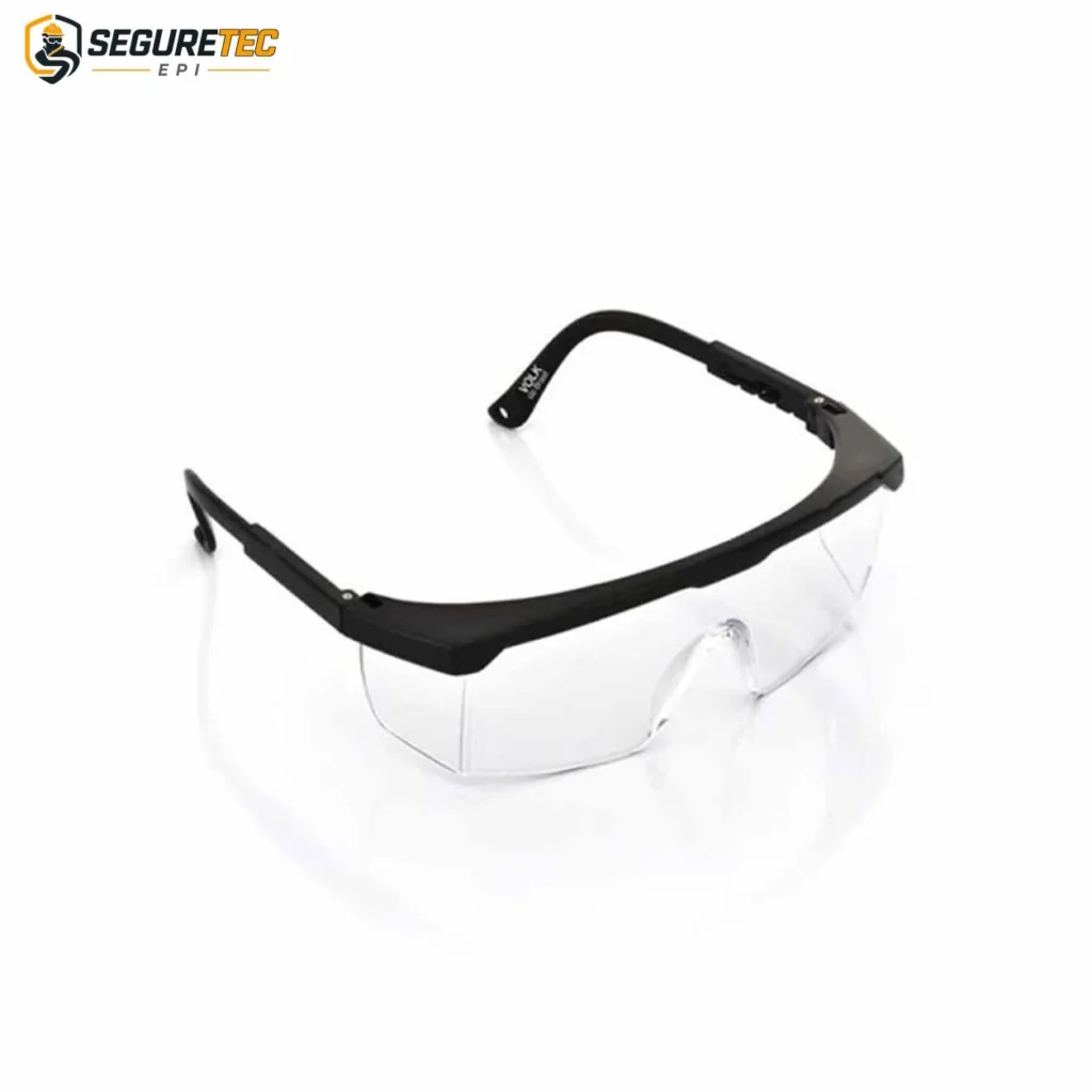Óculos de Segurança tipo RJ Vvision 100 incolor Volk CA 42716