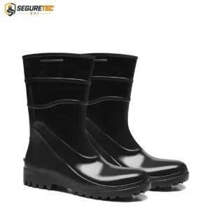 Bota de PVC Cano Médio Preta Acqua Flex CA 37456 Bracol
