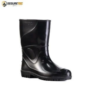 Bota de PVC Work Cano Médio Cor Preta Comprimento 28 cm CA 36025 INNPRO