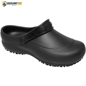 Calçado Soft Works Preto Tipo Crocs Eva Antiderrapante BB60 Ca 27921
